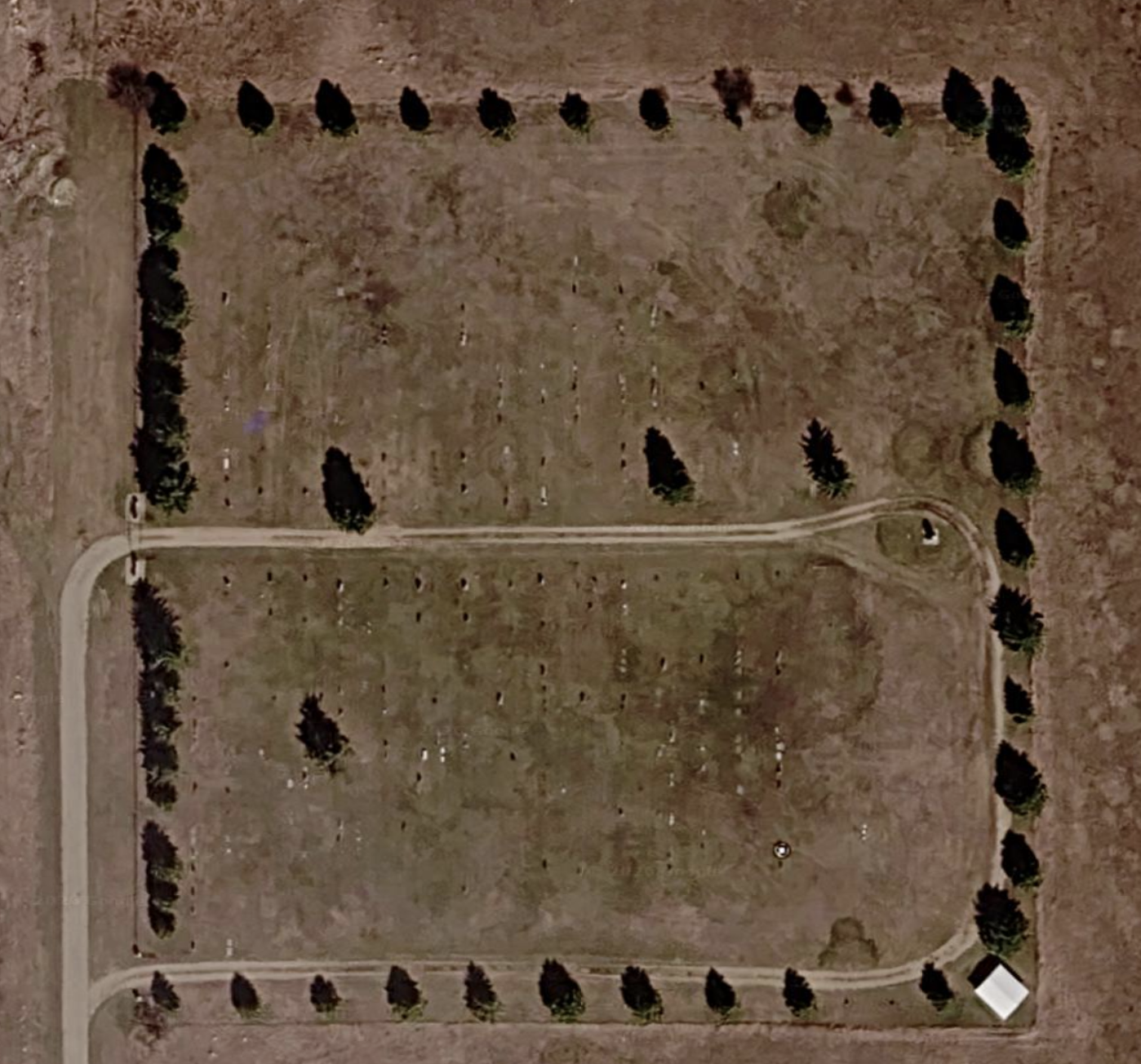 Riverview Cemetery map.